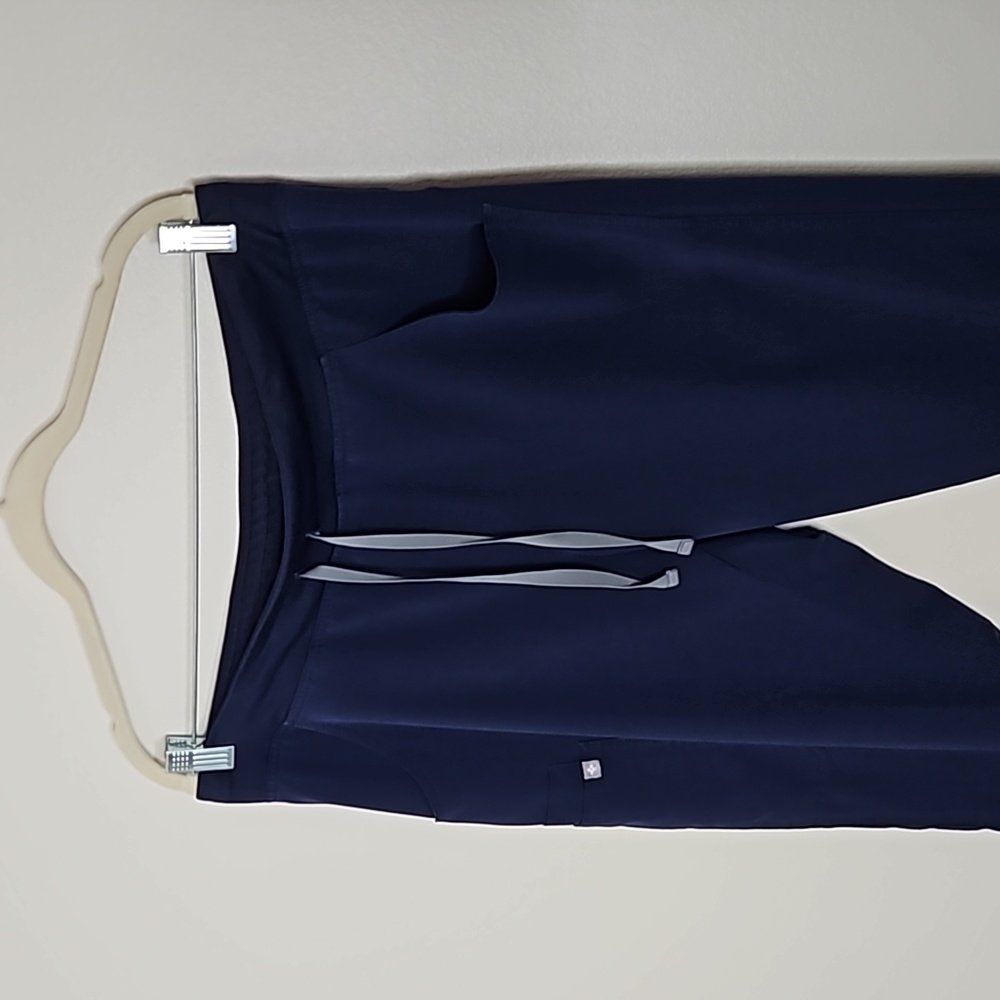 Figs Navy Blue Scrub Pants Size Large Tall - Picture 2 of 9